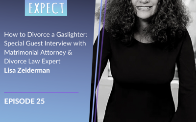 Ep 25: How to Divorce a Gaslighter: Special Guest Interview with Matrimonial Attorney & Divorce Law Expert Lisa Zeiderman